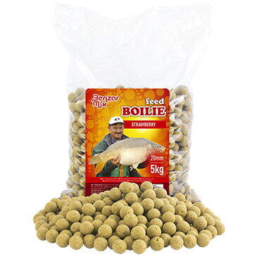 Benzar Mix Feed Boilie 20mm Miere Galben 5Kg