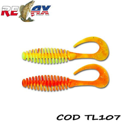 Relax Lures Turbo Twister 11cm Laminat Relax 10buc Culoare TL107