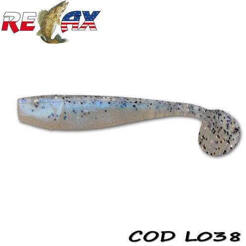 Relax Lures King Shad Laminat 10cm 10buc Culoare L038