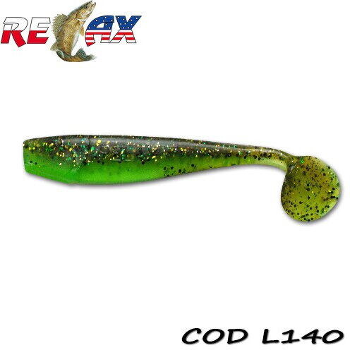 Relax Lures King Shad Laminat 10cm 10buc Culoare L140