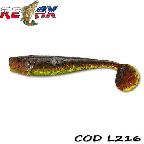 Relax Lures King Shad Laminat 10cm 10buc Culoare L216