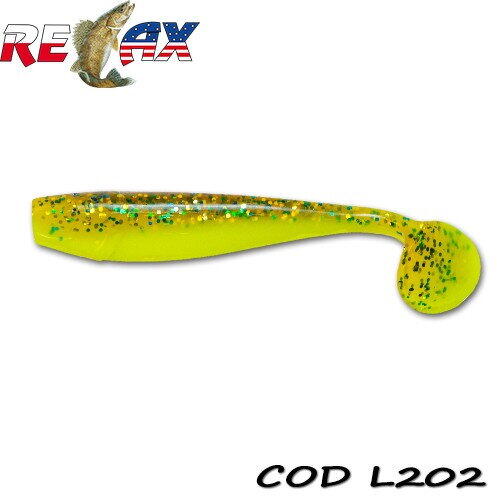 Relax Lures King Shad Laminat 10cm 10buc Culoare L202