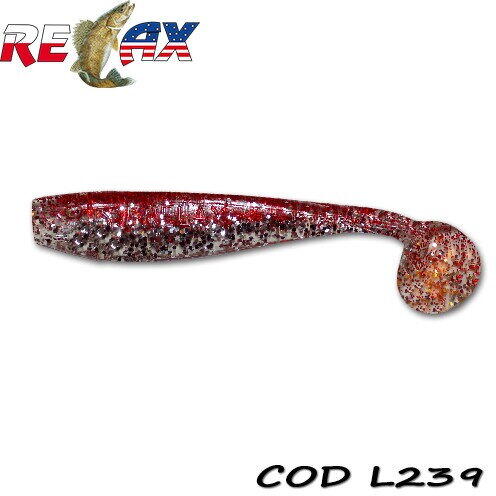 Relax Lures King Shad Laminat 10cm 10buc Culoare L239