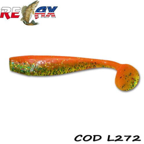 Relax Lures King Shad Laminat 10cm 10buc Culoare L272