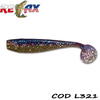 Relax Lures King Shad Laminat 10cm 10buc Culoare L321