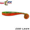 Relax Lures King Shad Laminat 10cm 10buc Culoare L354