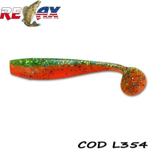 Relax Lures King Shad Laminat 10cm 10buc Culoare L354