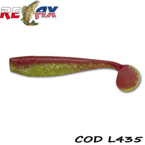 Relax Lures King Shad Laminat 10cm 10buc Culoare L435