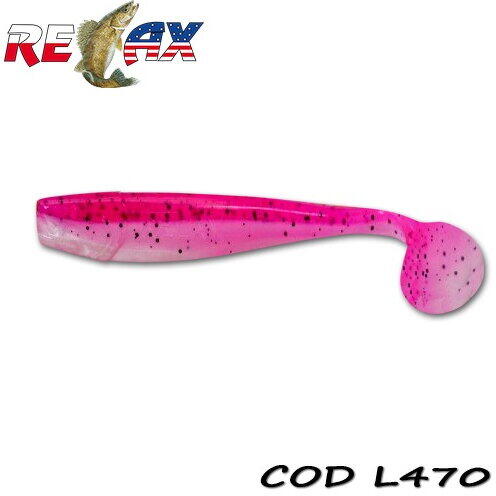 Relax Lures King Shad Laminat 10cm 10buc Culoare L470