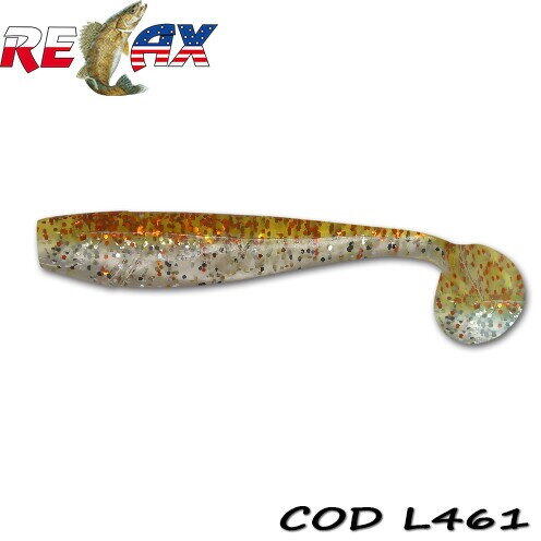 Relax Lures King Shad Laminat 10cm 10buc Culoare L461