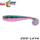 King Shad Laminat 10cm 10buc Culoare L598