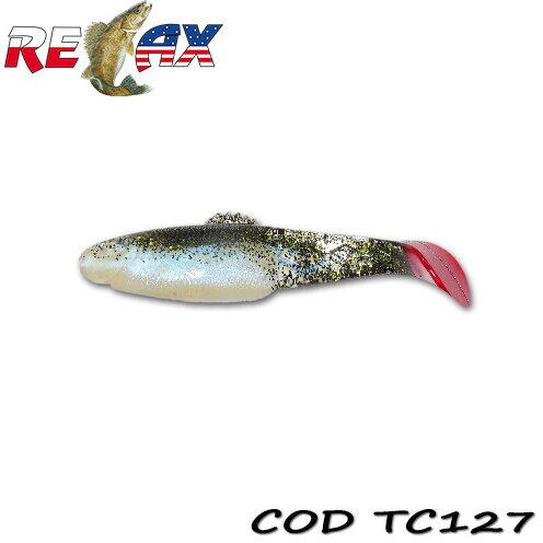 Relax Lures Diamond Shad 9cm TriColor 10buc Culoare TC127