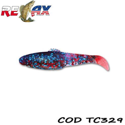 Relax Lures Diamond Shad 9cm TriColor 10buc Culoare TC329