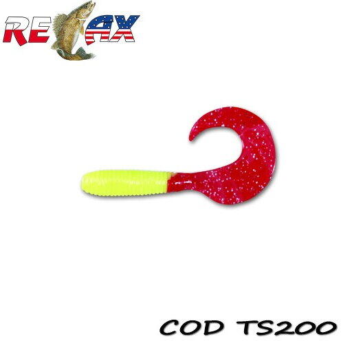 Relax Lures Twister 6cm Standard 15buc Culoare TS200