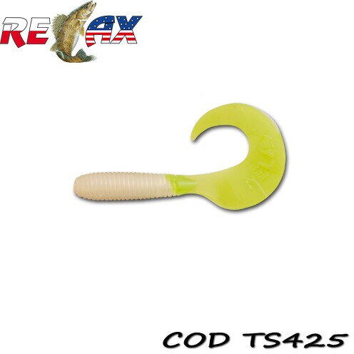 Relax Lures Twister 6cm Standard 15buc Culoare TS425