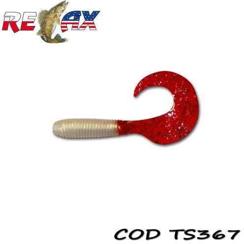 Relax Lures Twister 6cm Standard 15buc Culoare TS367