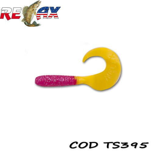 Relax Lures Twister 6cm Standard 15buc Culoare TS395