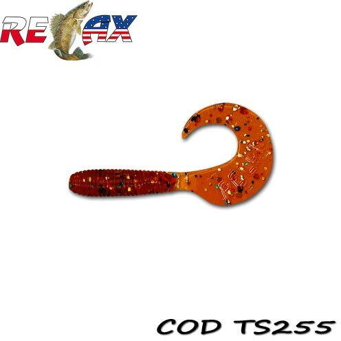 Relax Lures Twister 6cm Standard 15buc Culoare TS255