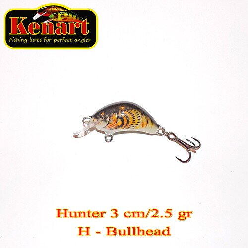 Vobler Kenart Hunter Floating 3cm 2.5g Bullhead