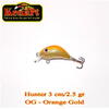 Vobler Kenart Hunter Floating 3cm 2.5g Orange Gold