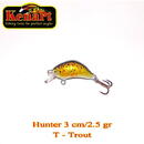 Hunter Floating 3cm 2.5g Trout