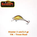 Hunter Floating 3cm 2.5g Trout Real