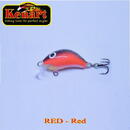Vobler Kenart Hunter Floating 3cm 2.5g Red