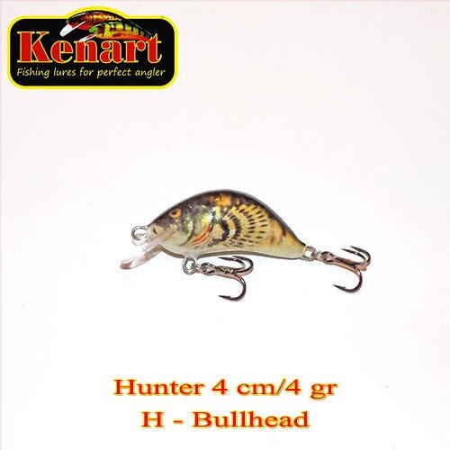 Vobler Kenart Hunter Floating 4cm 4g Bullhead