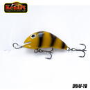 Diver Floating 4cm 3g Yellow Black