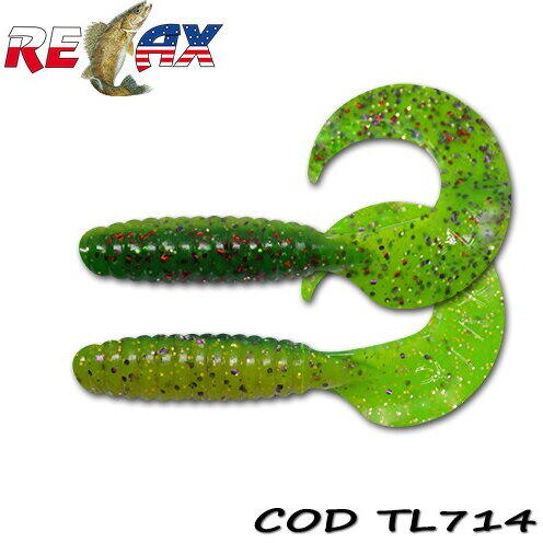 Relax Lures Twister 9cm Laminat Relax 10buc Culoare TL714
