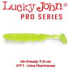 Lucky John Mr.Greedy 7.6cm Culoare Lime Chartreuse