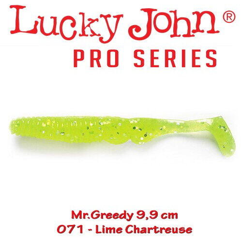 Lucky John Mr.Greedy 9,9 CM Culoare - Lime Chartreuse