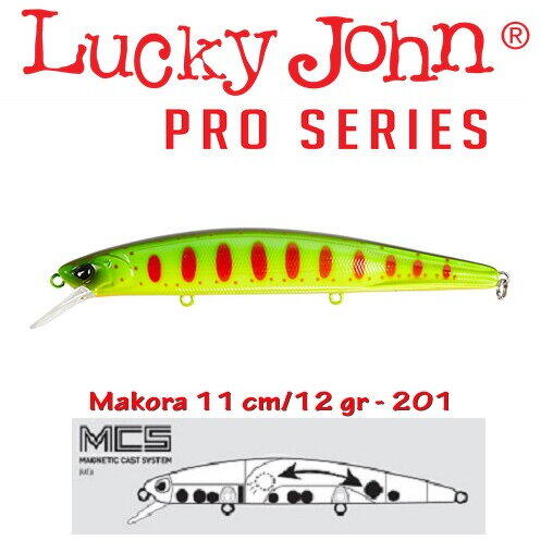 Vobler Lucky John Makora 110SP 11cm 12g 201
