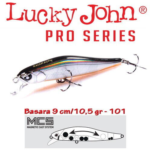 Vobler Lucky John Basara 90SP 9cm 10.5g 101