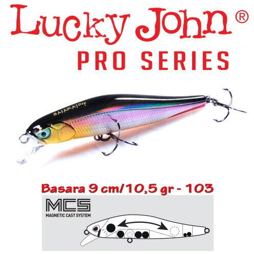 Vobler Lucky John Basara 90SP 9cm 10.5g 103