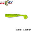 Relax Lures King Shad 7.5cm Laminat 10buc Culoare L280