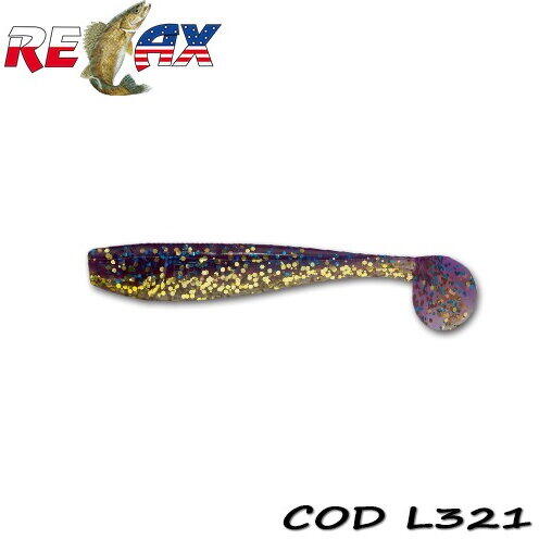 Relax Lures King Shad 7.5cm Laminat 10buc Culoare L321