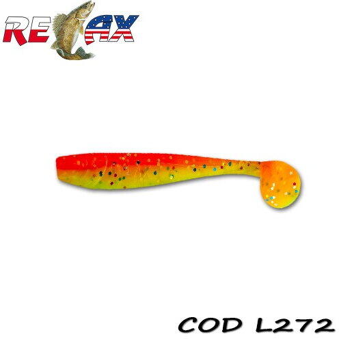 Relax Lures King Shad 7.5cm Laminat 10buc Culoare L272