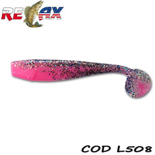 Relax Lures King Shad 12.5cm Laminat 5buc Culoare L508