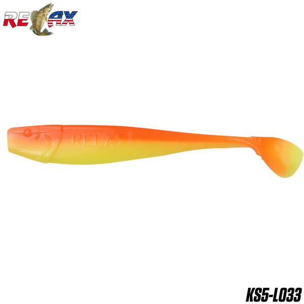 Relax Lures King Shad 12.5cm Laminat 5buc Culoare L033