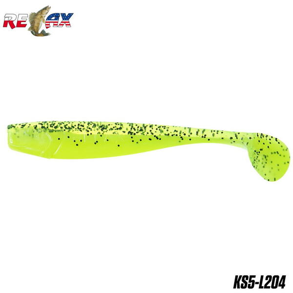 Relax Lures King Shad 12.5cm Laminat 5buc Culoare L204