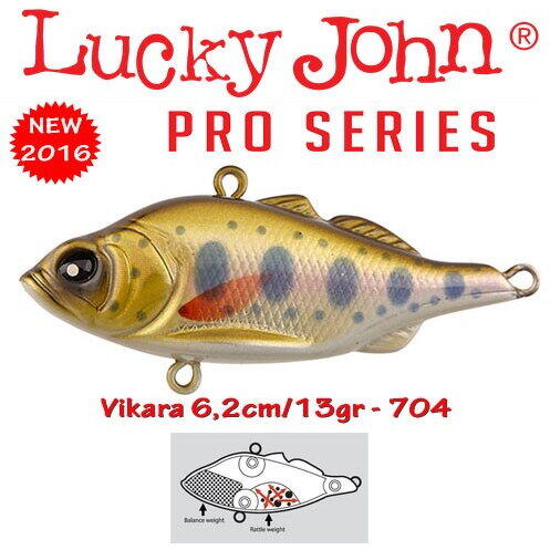 Vobler Lucky John Vikara 62S 6.2cm 13g 704
