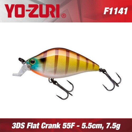 Vobler Yo-Zuri 3DS Flat Crank 5.5cm 7.5g Hgbl