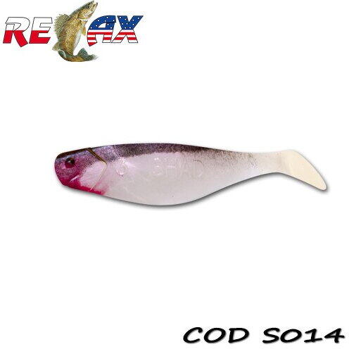 Relax Lures Shad 7.5cm Standard Relax 10buc Culoare S014
