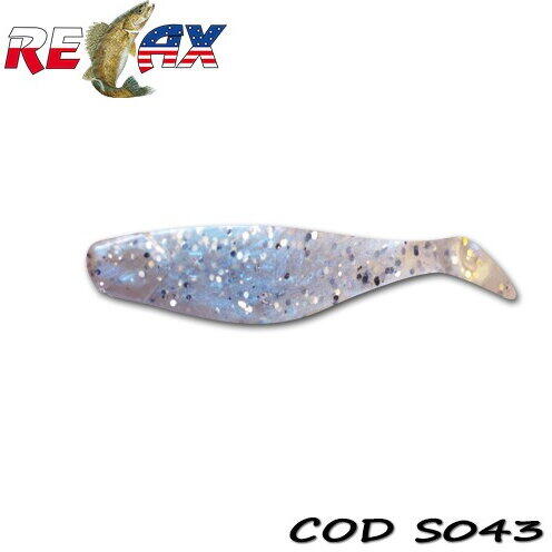 Relax Lures Shad 7.5cm Standard Relax 10buc Culoare S043