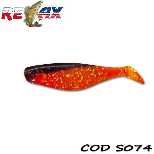 Relax Lures Shad 7.5cm Standard Relax 10buc Culoare S074