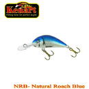 Vobler Kenart Shark Floating 4cm 4g Natural Roach Blue