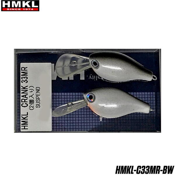 Vobler Hmkl Crank33 MR 3.3cm 3g Black&White 1Buc