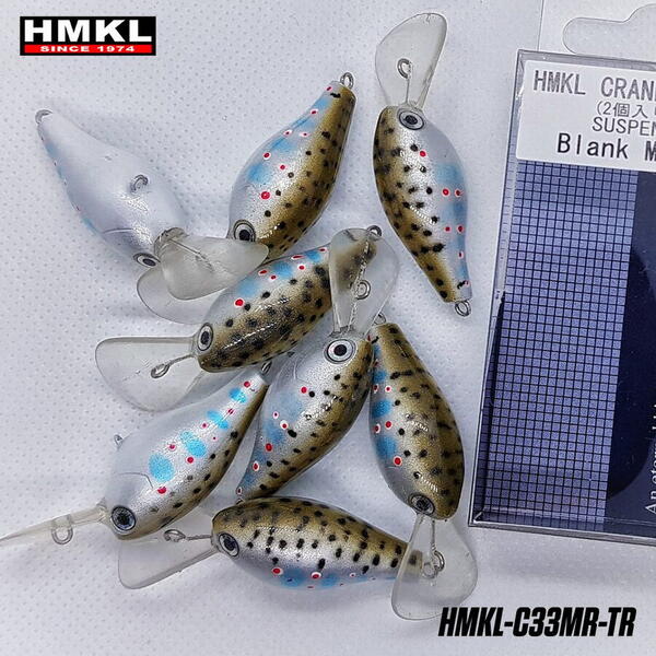 Vobler Hmkl Crank33 MR 3.3cm 3g RT 1Buc