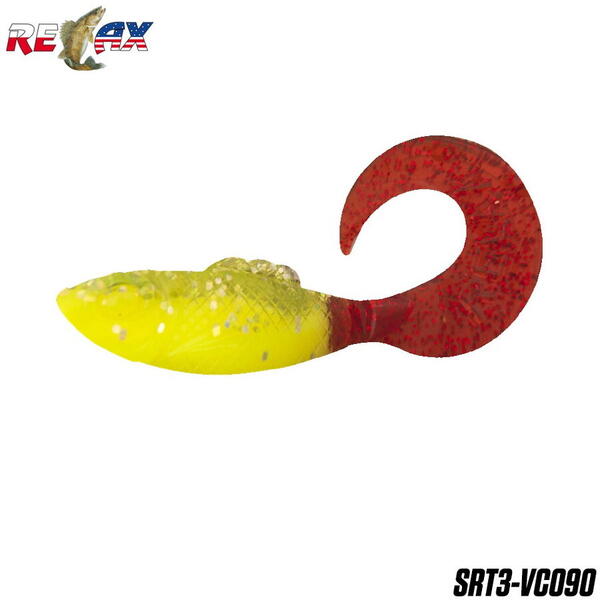 Relax Lures Super Fish 7.5cm Twister Tail 3x3 10buc Culoare VC090